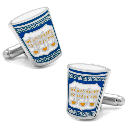 Greek Coffee Cufflinks