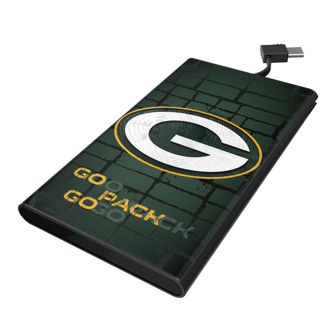 Green Bay Packers 5000mAh Flat Powerbank Brick