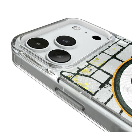 Green Bay Packers Brick Glitter Phone Case for Apple iPhone