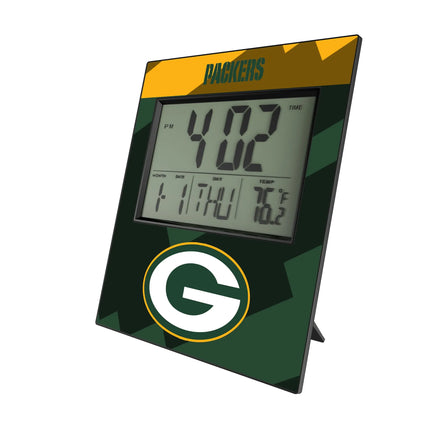 Green Bay Packers Wall Clock Color Block