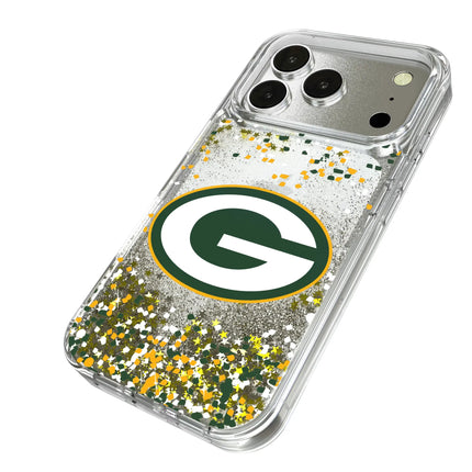 Green Bay Packers Glitter Phone Case Confetti for iPhone