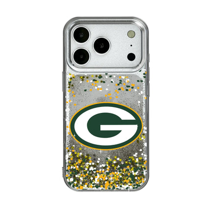 Green Bay Packers Glitter Phone Case Confetti for iPhone