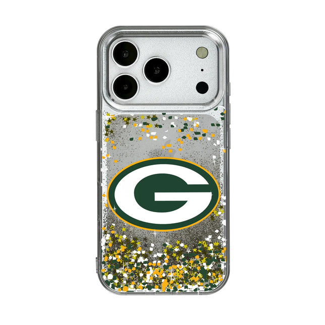 Green Bay Packers Glitter Phone Case Confetti for iPhone