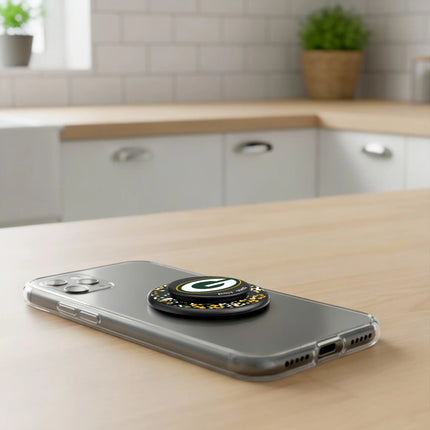 Green Bay Packers PopSockets Magnetic Grip & Stand Confetti