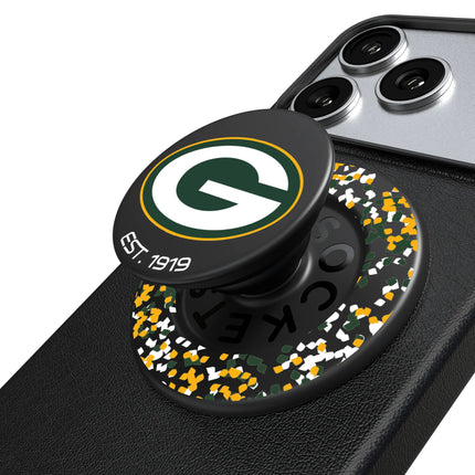 Green Bay Packers PopSockets Magnetic Grip & Stand Confetti