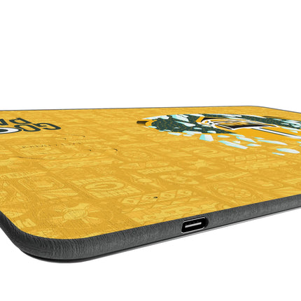 Green Bay Packers 15-Watt Wireless Charger & Mouse Pad Deco