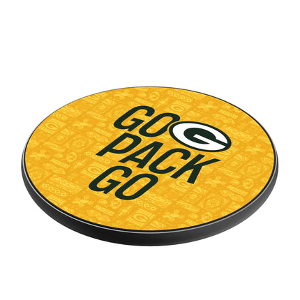 Green Bay Packers 15-Watt Wireless Charger Deco