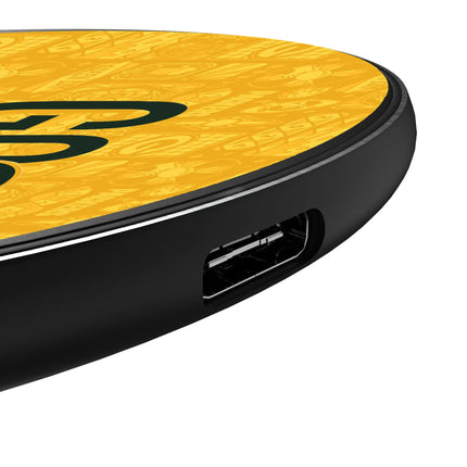 Green Bay Packers 15-Watt Wireless Charger Deco