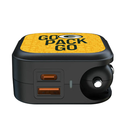 Green Bay Packers 2 in 1 USB A/C Charger Deco