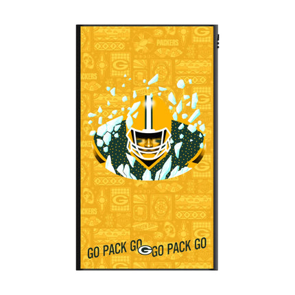 Green Bay Packers 5000mAh Flat Powerbank Deco