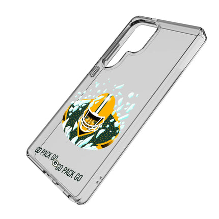 Green Bay Packers Clear Phone Case Deco for Samsung Galaxy