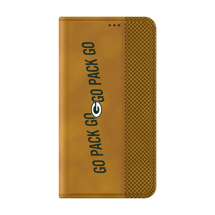 Green Bay Packers Folio Phone Case Deco for Samsung Galaxy