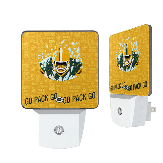Green Bay Packers Night Light 2-Pack Deco