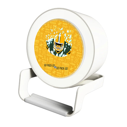 Green Bay Packers Night Light Charger & BT Speaker Deco