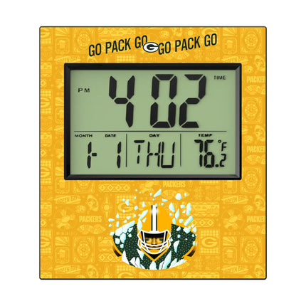 Green Bay Packers Wall Clock Deco