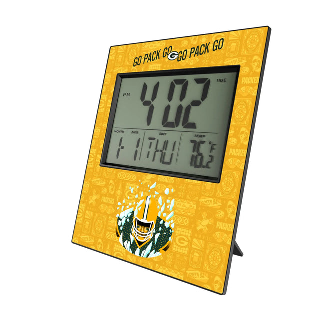 Green Bay Packers Wall Clock Deco