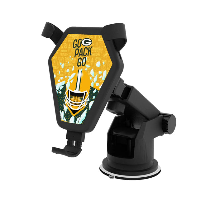 Green Bay Packers Wireless Car Charger Deco