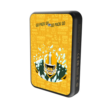 Green Bay Packers Wireless Mag Power Bank Deco