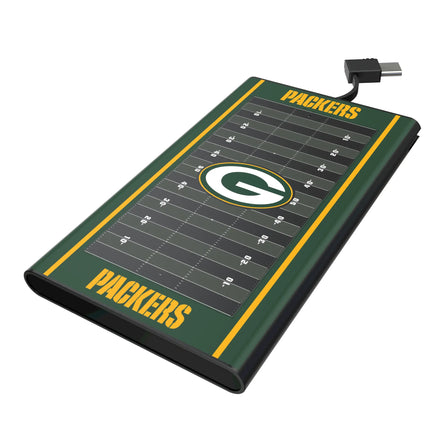 Green Bay Packers 5000mAh Flat Powerbank Field