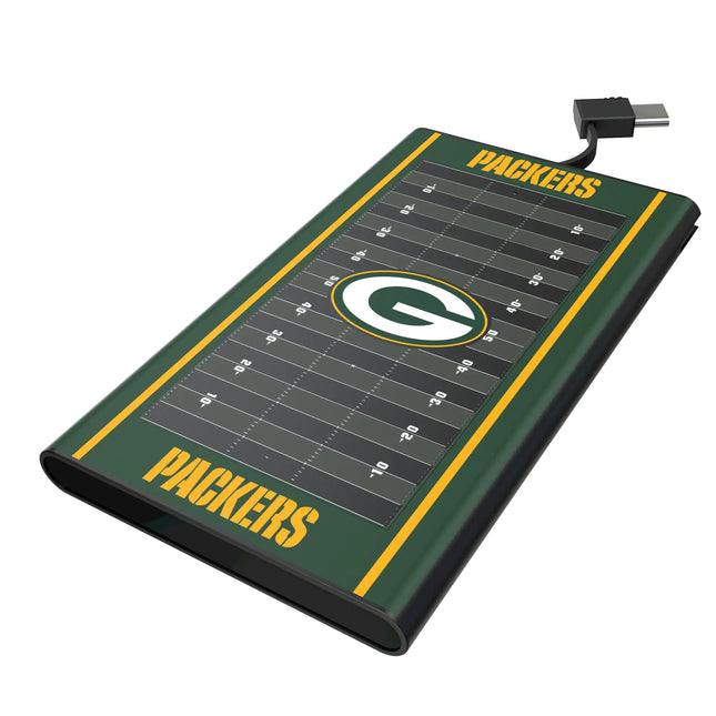 Green Bay Packers 5000mAh Flat Powerbank Field