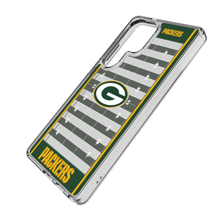 Green Bay Packers Clear Phone Case Field for Samsung Galaxy