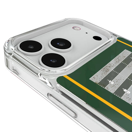 Green Bay Packers Field Glitter Phone Case for Apple iPhone