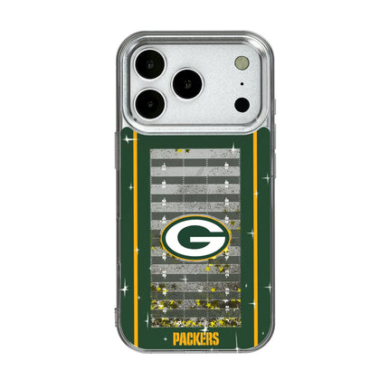 Green Bay Packers Glitter Phone Case Field for iPhone