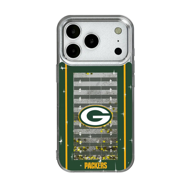 Green Bay Packers Glitter Phone Case Field for iPhone