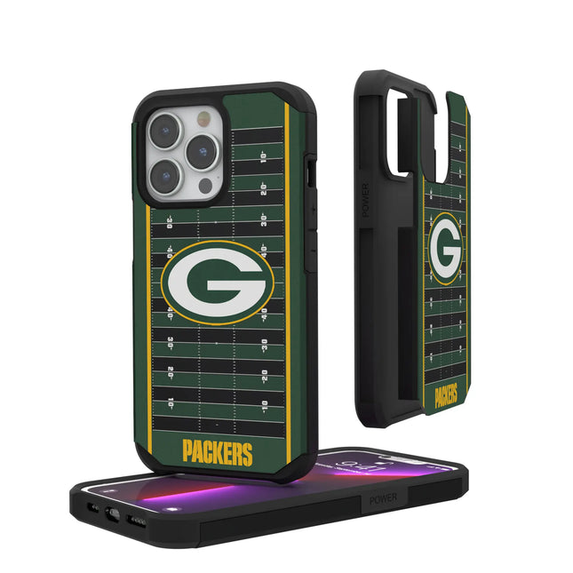 Green Bay Packers Rugged Phone Case Field for iPhone