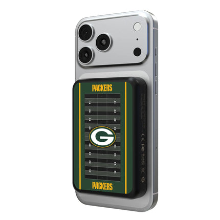 Green Bay Packers Wireless Mag Power Bank Field