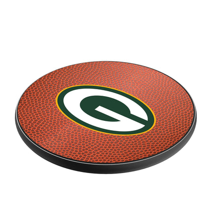 Green Bay Packers 15-Watt Wireless Charger Football
