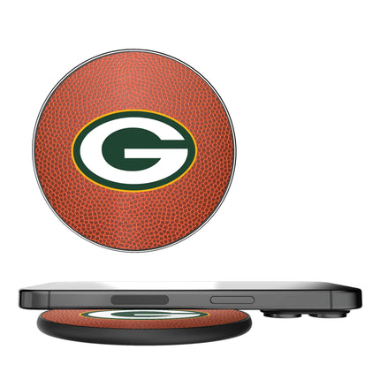 Green Bay Packers 15-Watt Wireless Charger Football