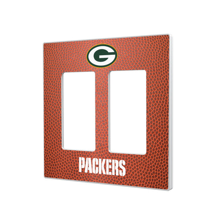 Green Bay Packers Hidden-Screw Light Switch Plate Football