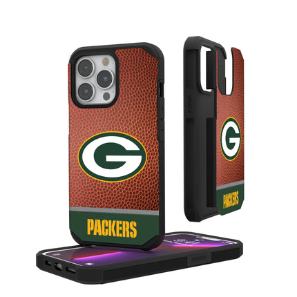 Green Bay Packers Rugged Phone Case Football for iPhone