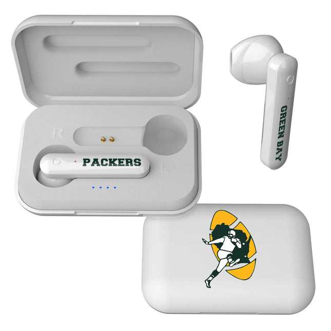 Green Bay Packers Wireless TWS Earbuds Historic Insignia