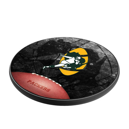 Green Bay Packers 15W Wireless Charger Historic Legendary