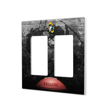 Packers Hidden-Screw Light Switch Plate Historic Legendary