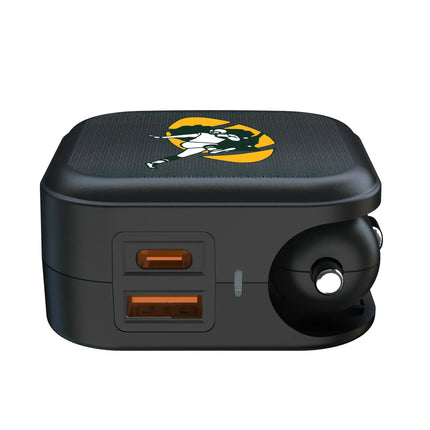 Green Bay Packers 2 in 1 USB A/C Charger Historic Linen