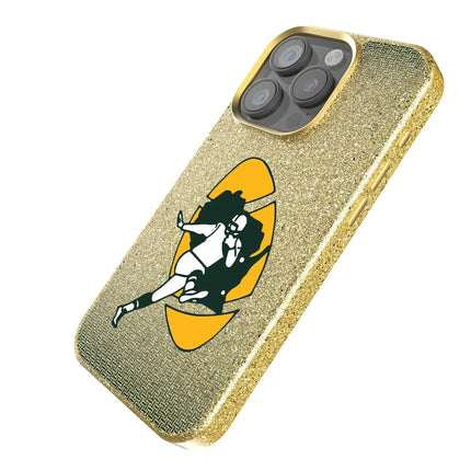 Green Bay Packers Bling Phone Case Historic Linen for iPhone