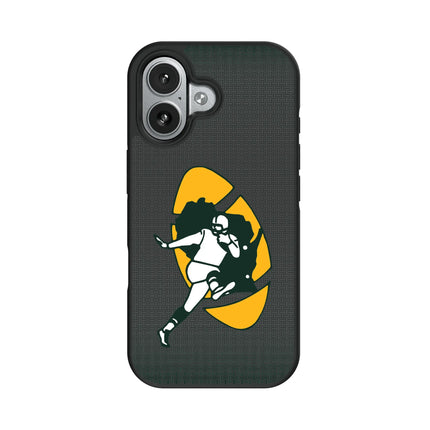 Green Bay Packers Bump Phone Case Historic Linen for iPhone