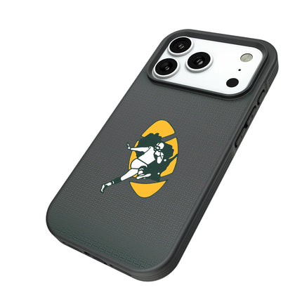Green Bay Packers Historic Collection Linen Bump Phone Case for Apple iPhone