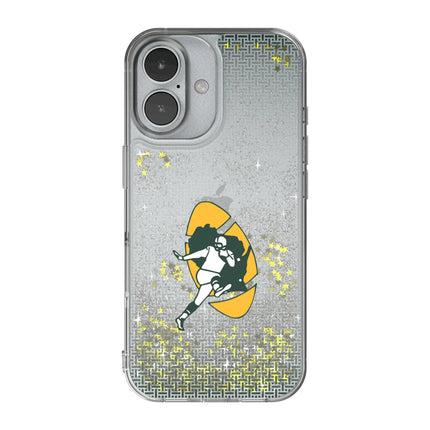 Packers Glitter Phone Case Historic Linen for iPhone
