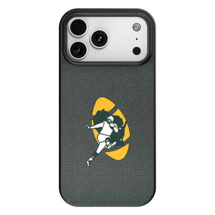 Green Bay Packers Historic Collection Linen MagSafe Compatible Phone Case for Apple iPhone
