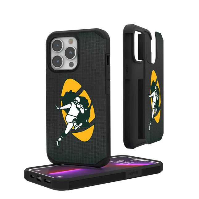 Packers Rugged Phone Case Historic Linen for iPhone