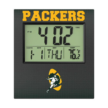 Green Bay Packers Wall Clock Historic Linen