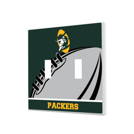 Packers Hidden-Screw Light Switch Plate Historic Passtime