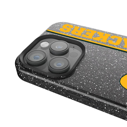 Packers Black Bling Phone Case Historic Sidebar for iPhone