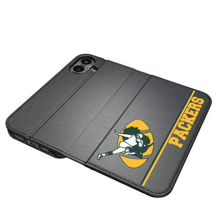 Green Bay Packers Historic Collection Sidebar Folio 2.0 Case for Apple iPhone