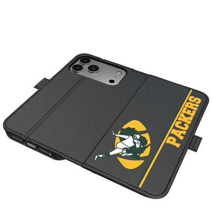 Green Bay Packers Historic Collection Sidebar Folio 2.0 Case for Apple iPhone