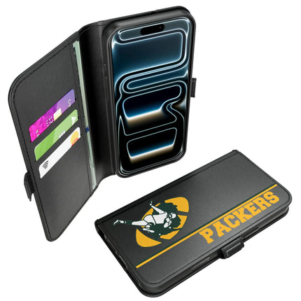 Green Bay Packers Historic Collection Sidebar Folio 2.0 Case for Apple iPhone
